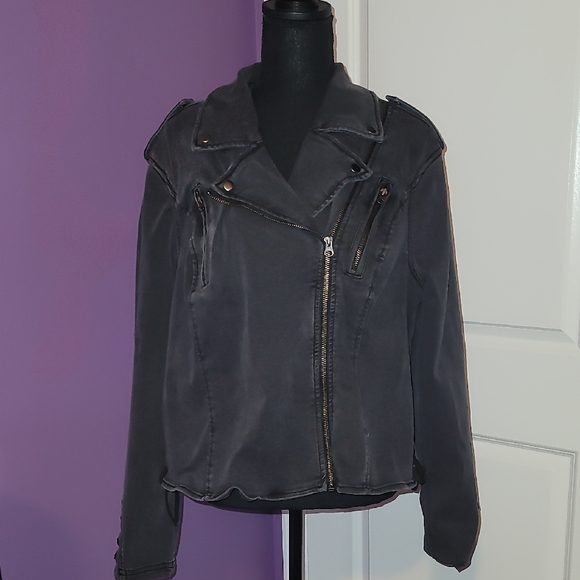 Lane Bryant Charcoal Gray Jacket Sz: 20 - Picture 2 of 11